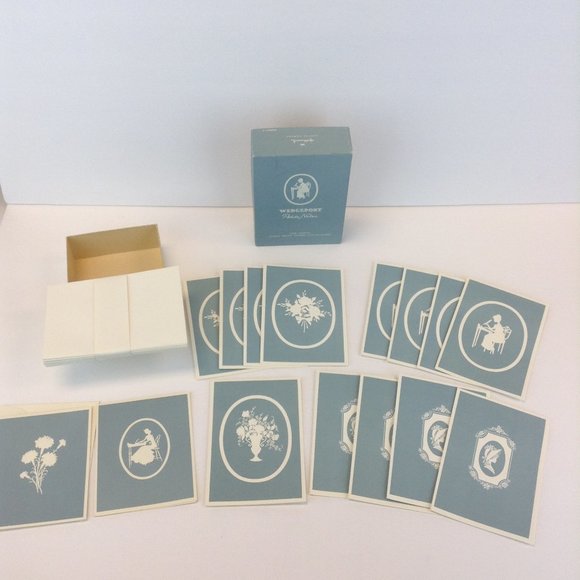 Vintage Coutts Hallmark Victorian Wedgeport Petite Notes Blank Cards - Picture 2 of 16